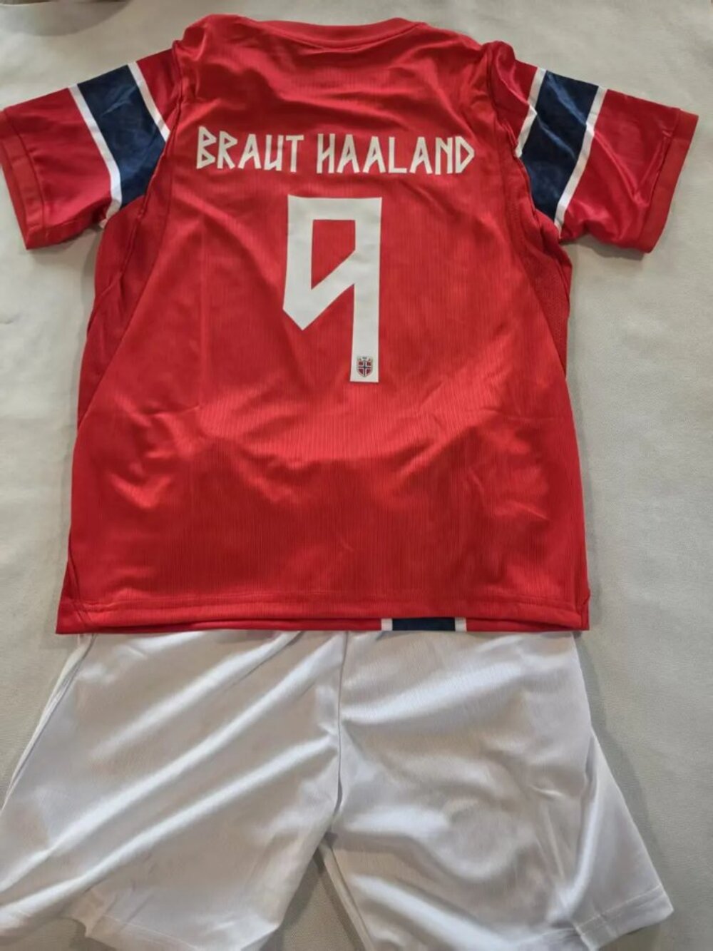 Haaland WC 2026 Jersey Home Soccer Short Set